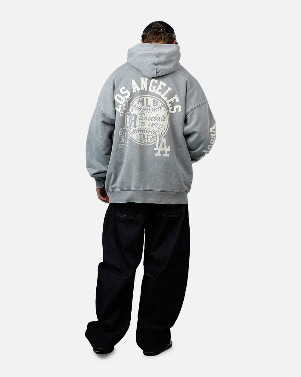 LA Dodgers Street Team Hoodie | Washed Grey