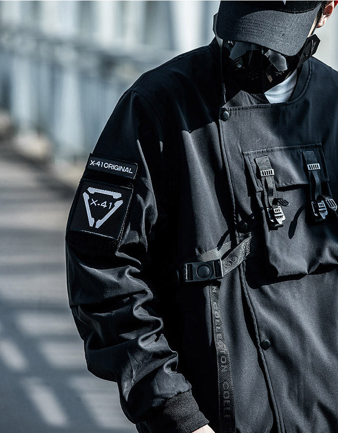 Dusk Scar Slash Bomber Jacket