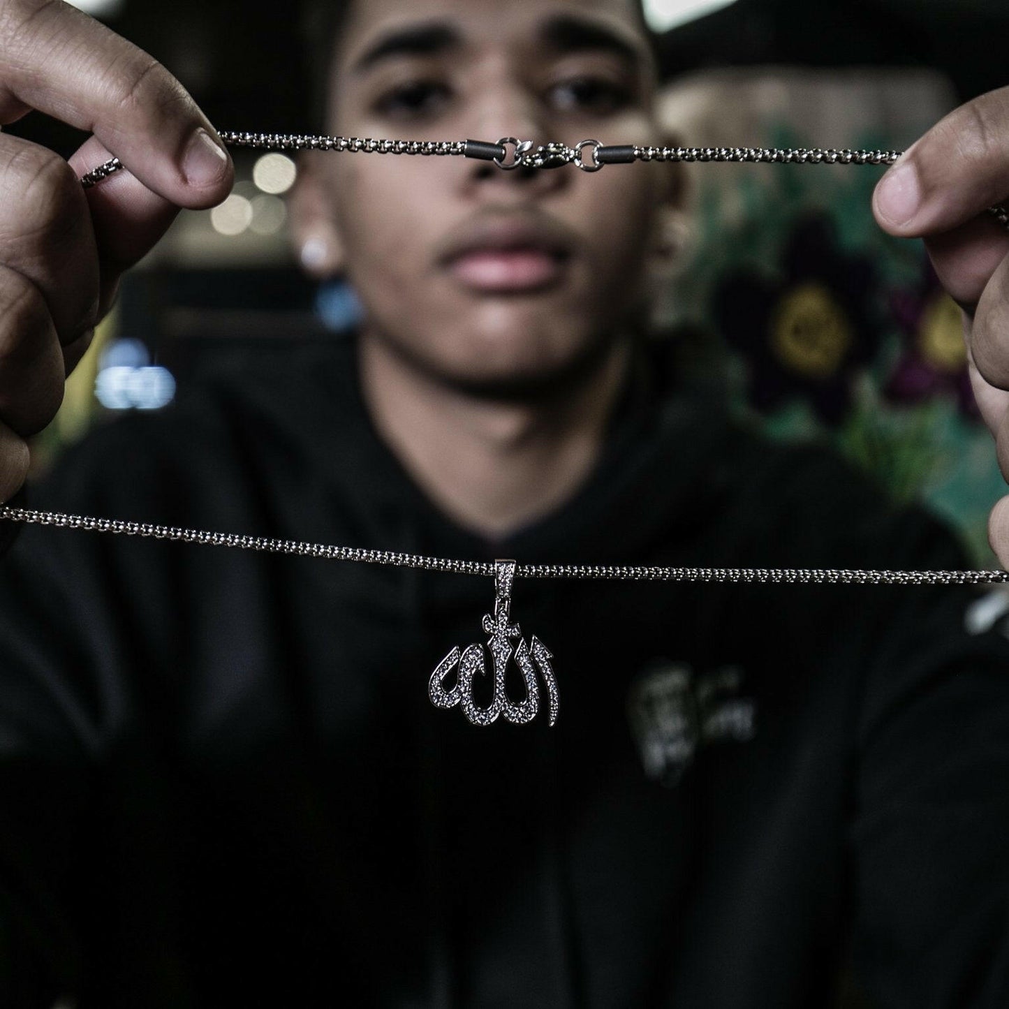 Allah Silver Stoned