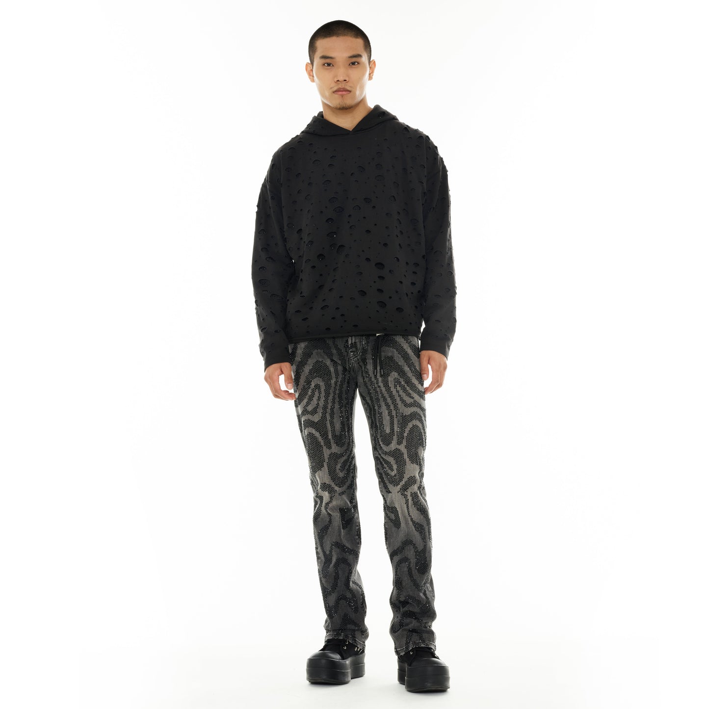 Signature Rebel Straight Jeans in Swirl