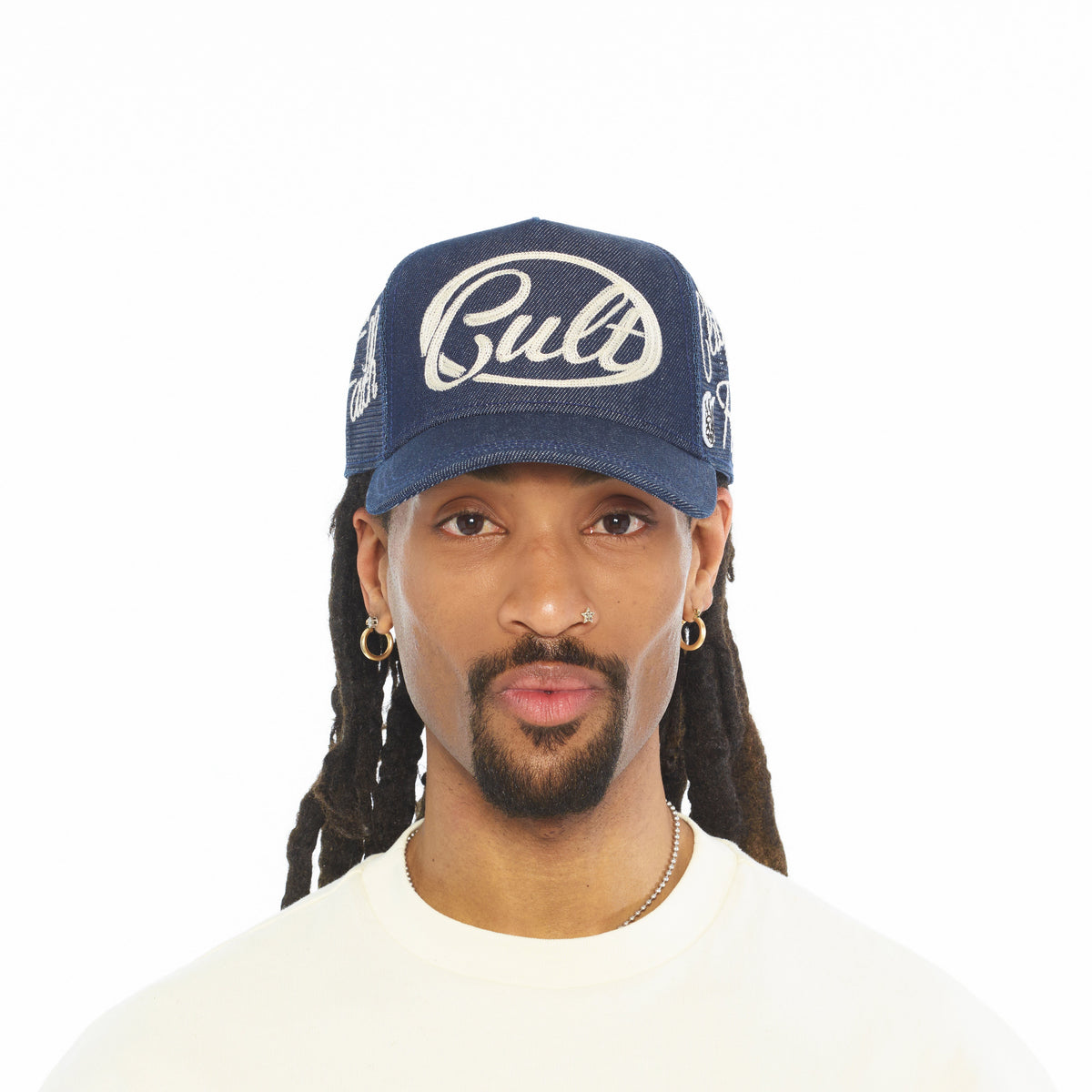 Mesh Back Trucker Hat "Community" | Raw