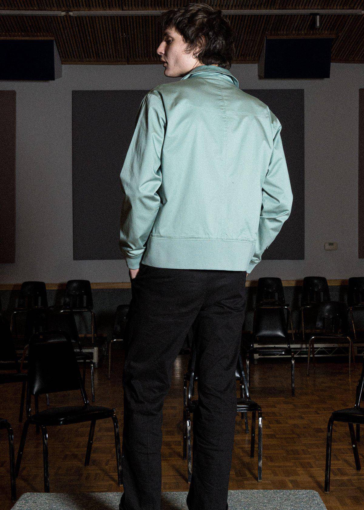 Bellow Flap Pockets Jacket | Teal