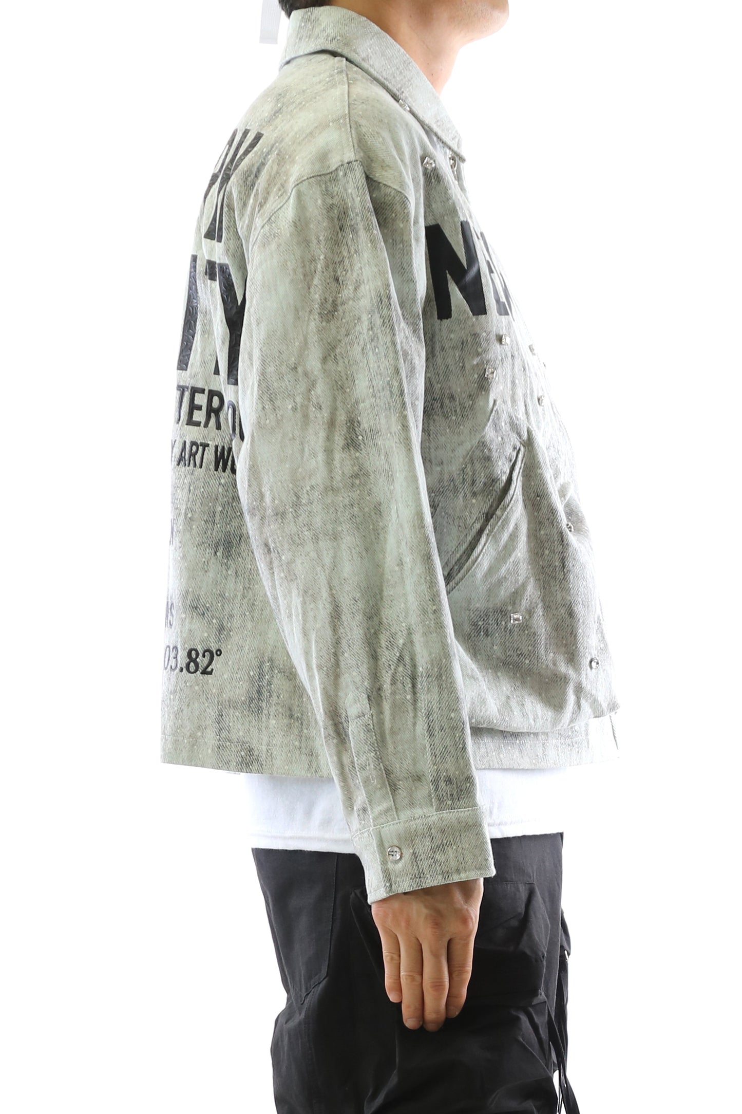 Twill Crop Top Jacket