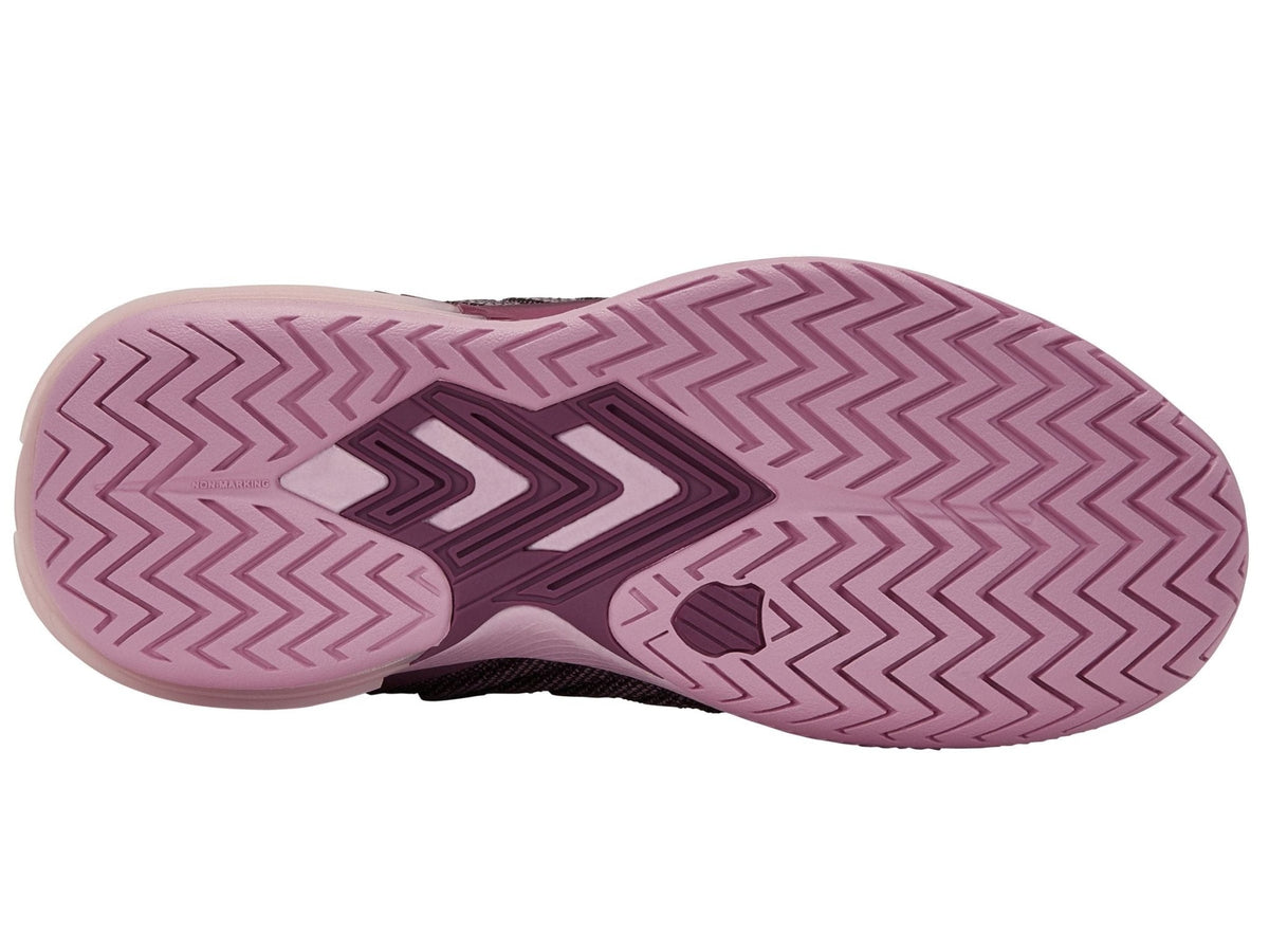 K-Swiss Women's Ultrashot 3 Court Shoes – Grape Nectar/Cameo Pink