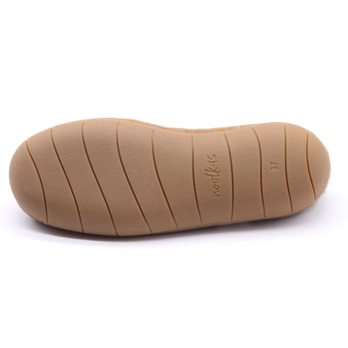 Victoria Wool House Shoe with Rubber Sole