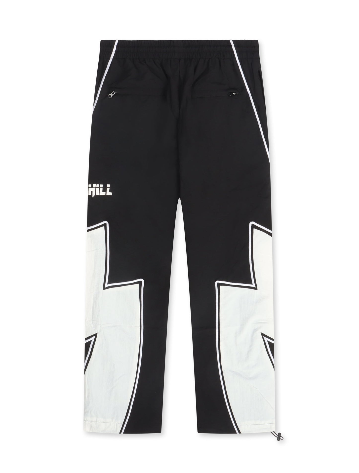Bolt Windbreaker Pants | Black