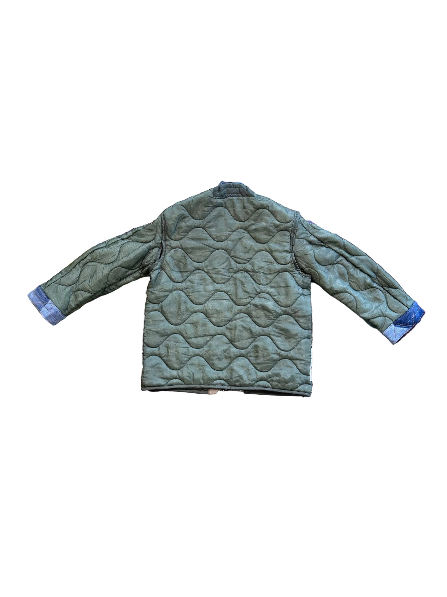 Choco Chip Camo Shell Zip Up Kimono