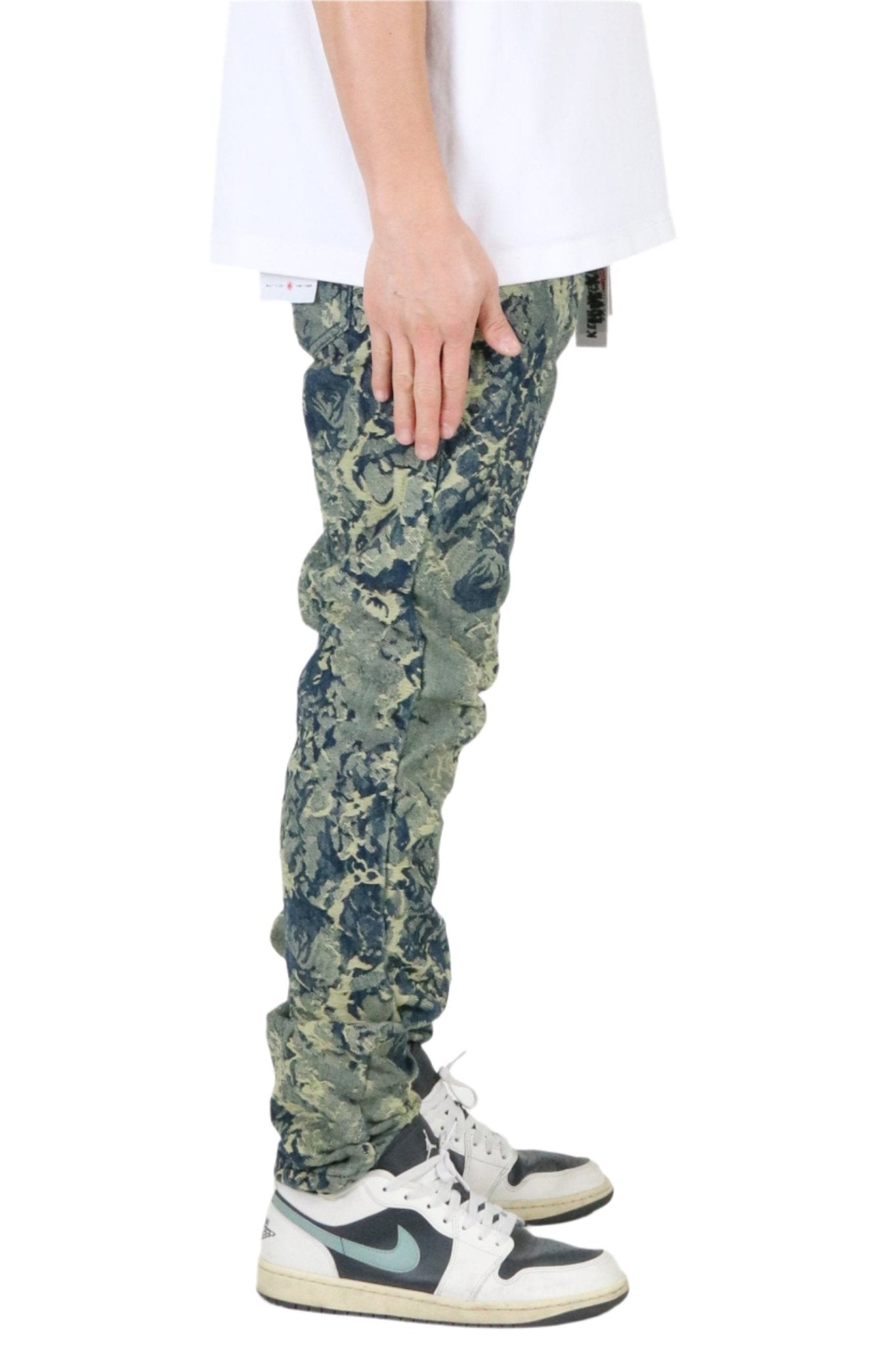 Robin Jacquard Slim Denim