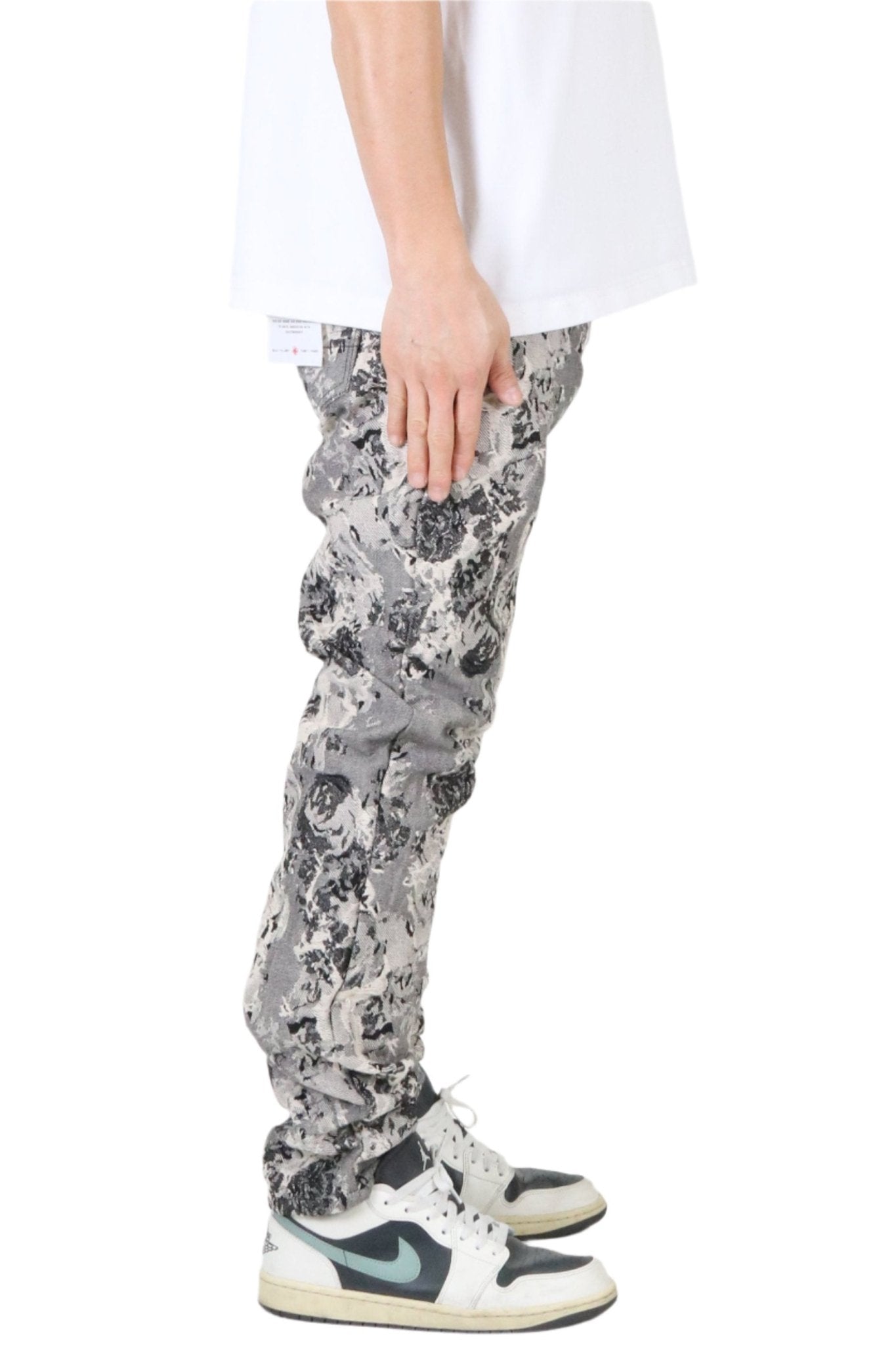 Vista Jacquard Denim Pants
