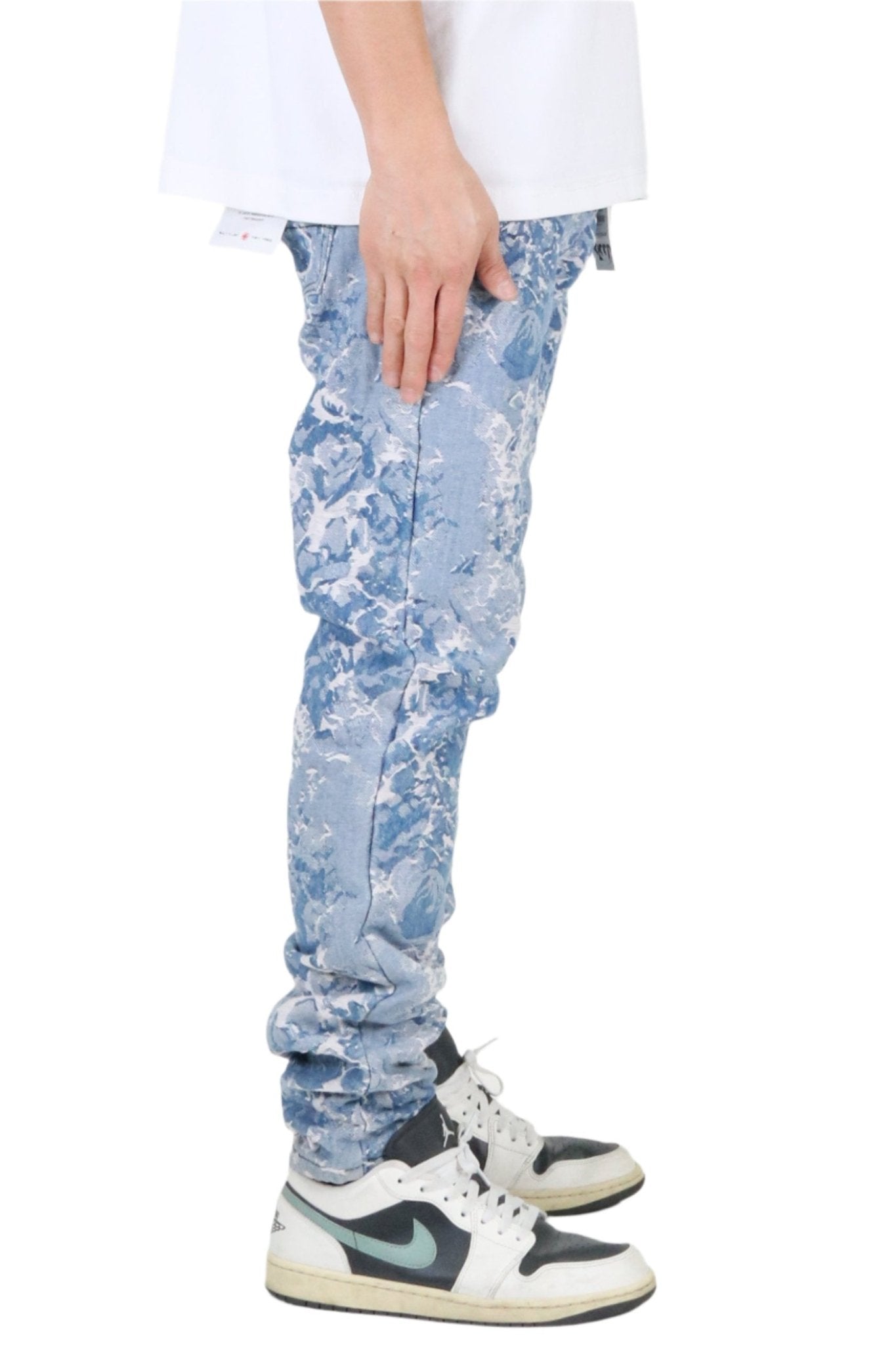 Flex Jacquard Slim Fit Denim