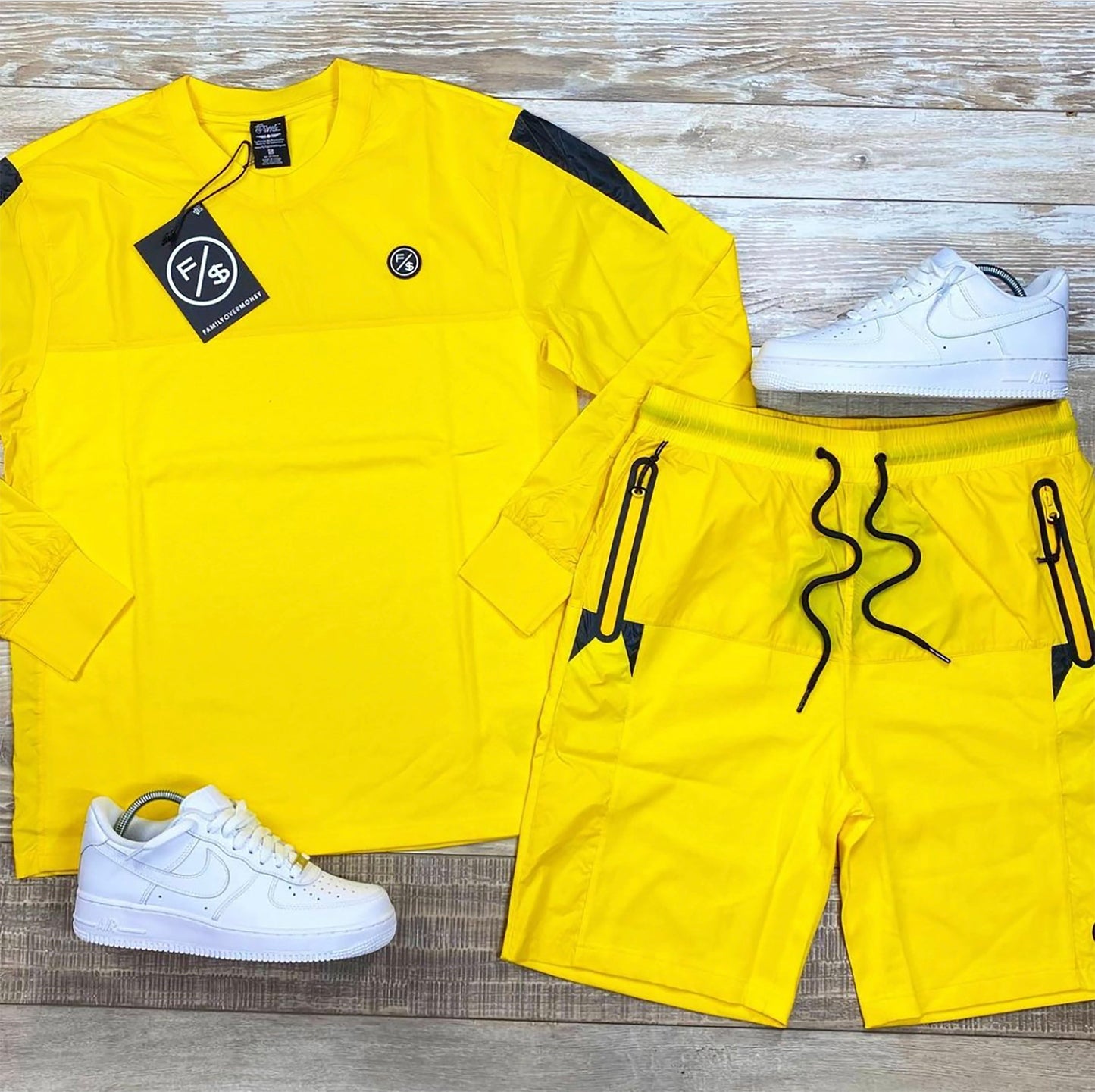 FS LEI$URE LS Pullover | Yellow