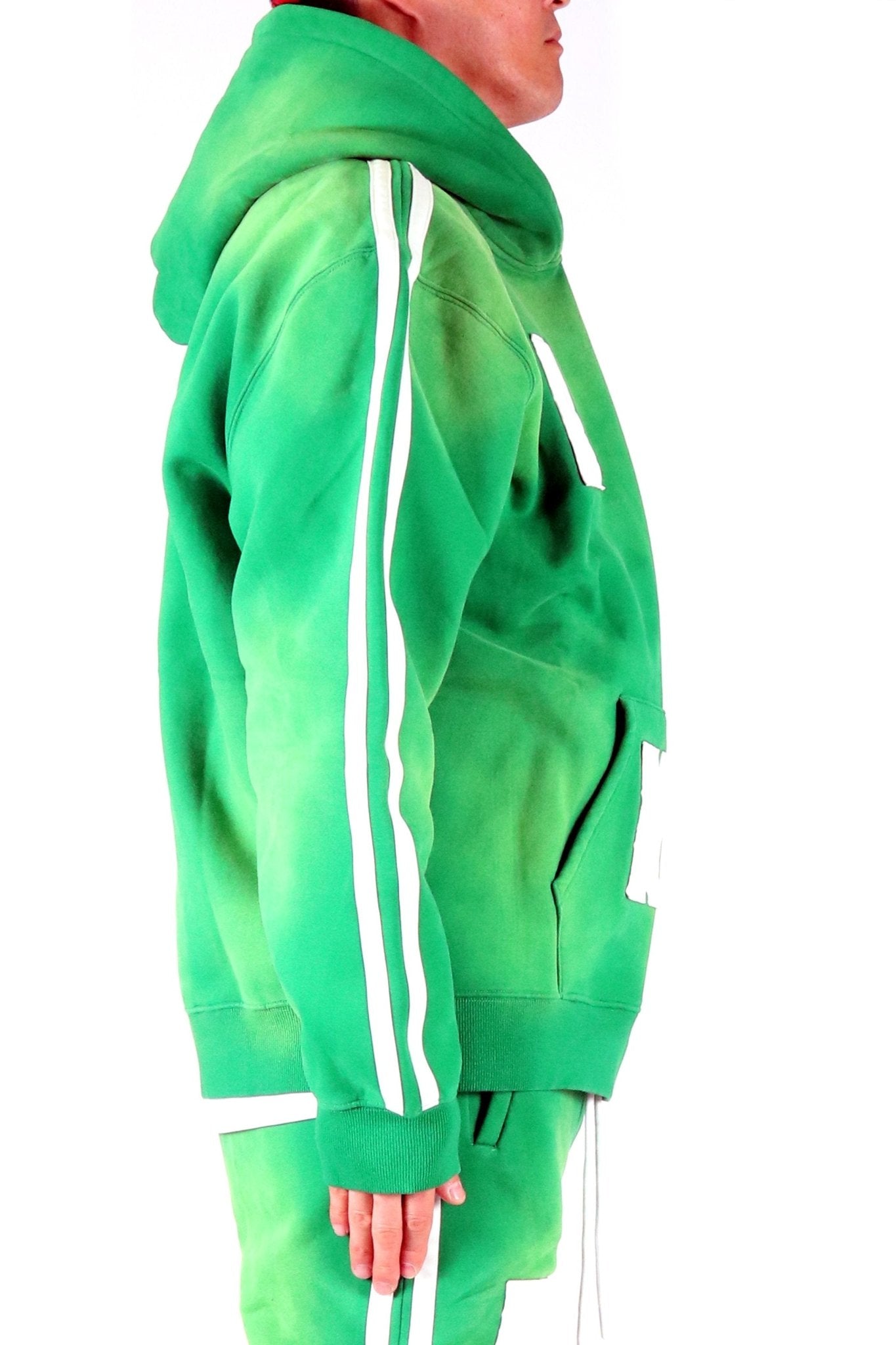 Pine Heavy Weight Brushed Vintage Pullover Hoodie