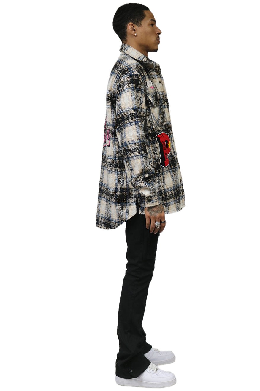 Louis Oversize Heavy Flannel Outer Shirket