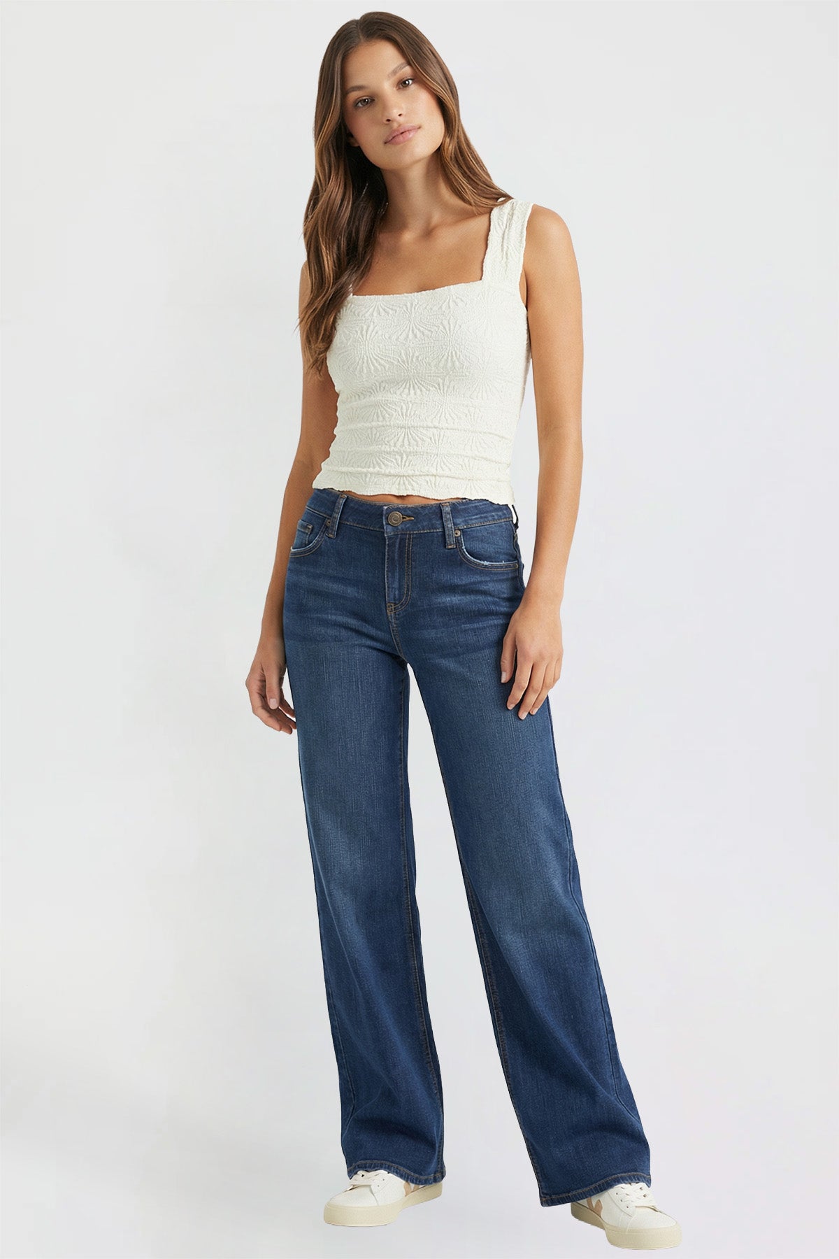 Luxe Britney Wide Leg Jeans