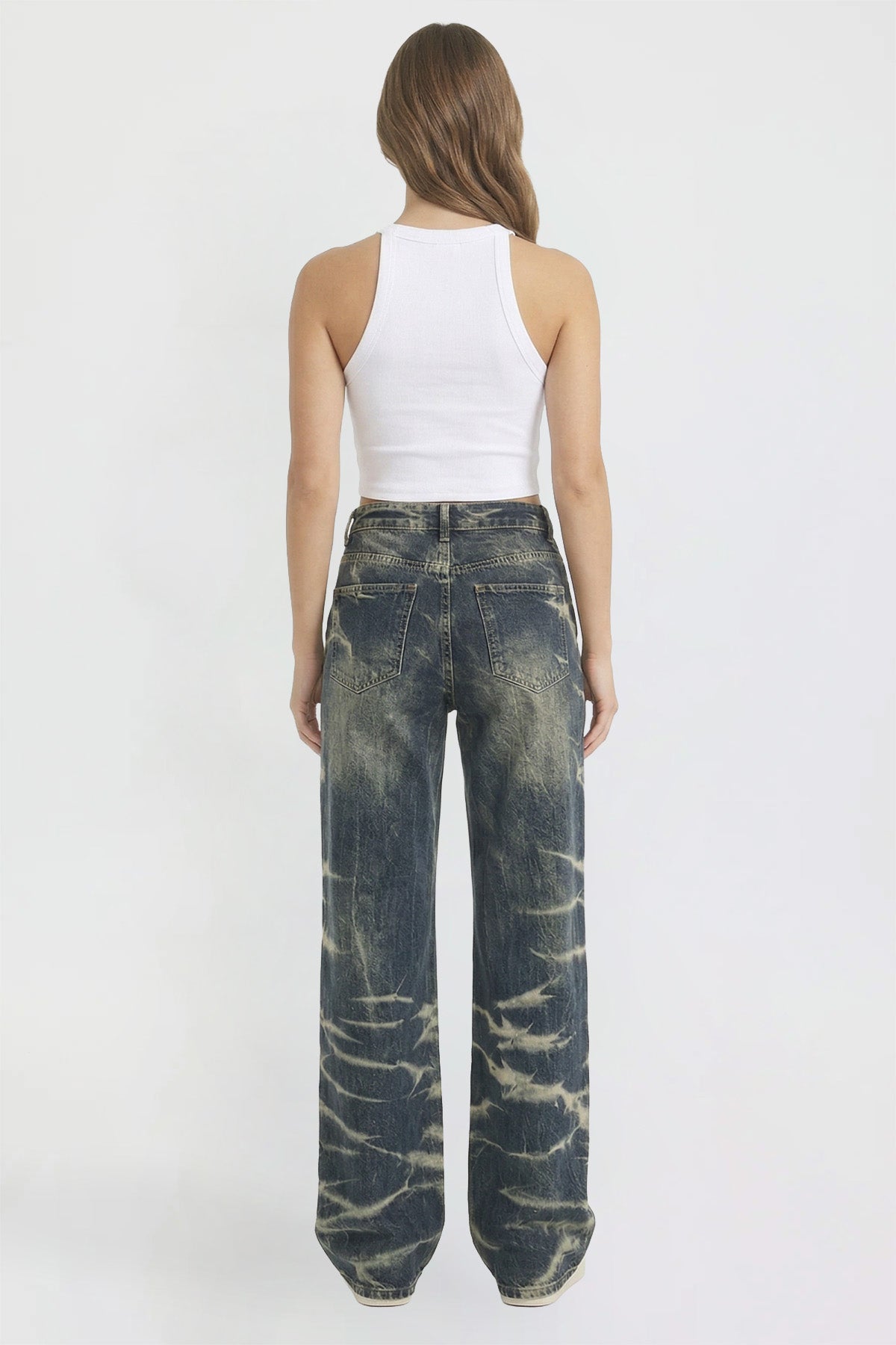 Wide Leg Essential Baggy Jeans