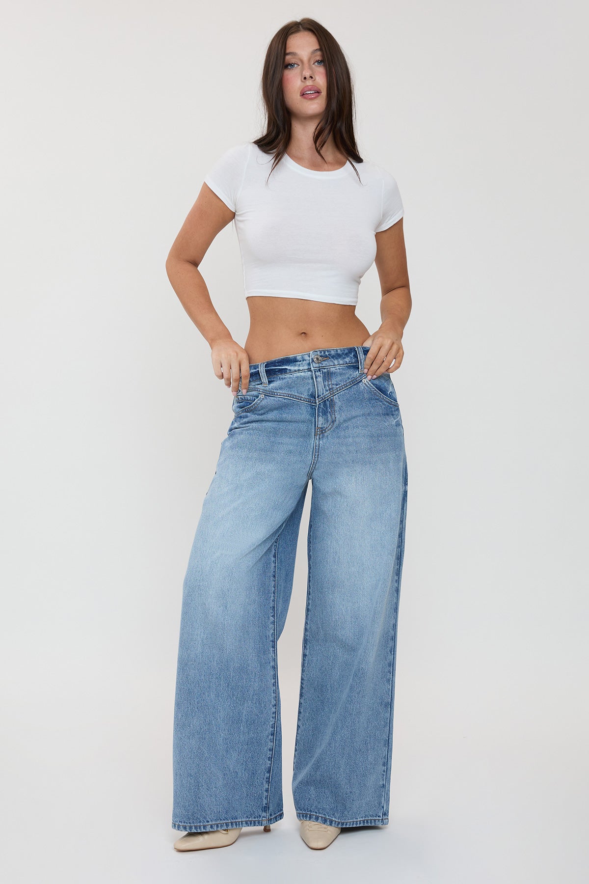 Relaxed Extra Baggy Wide Leg Jeans