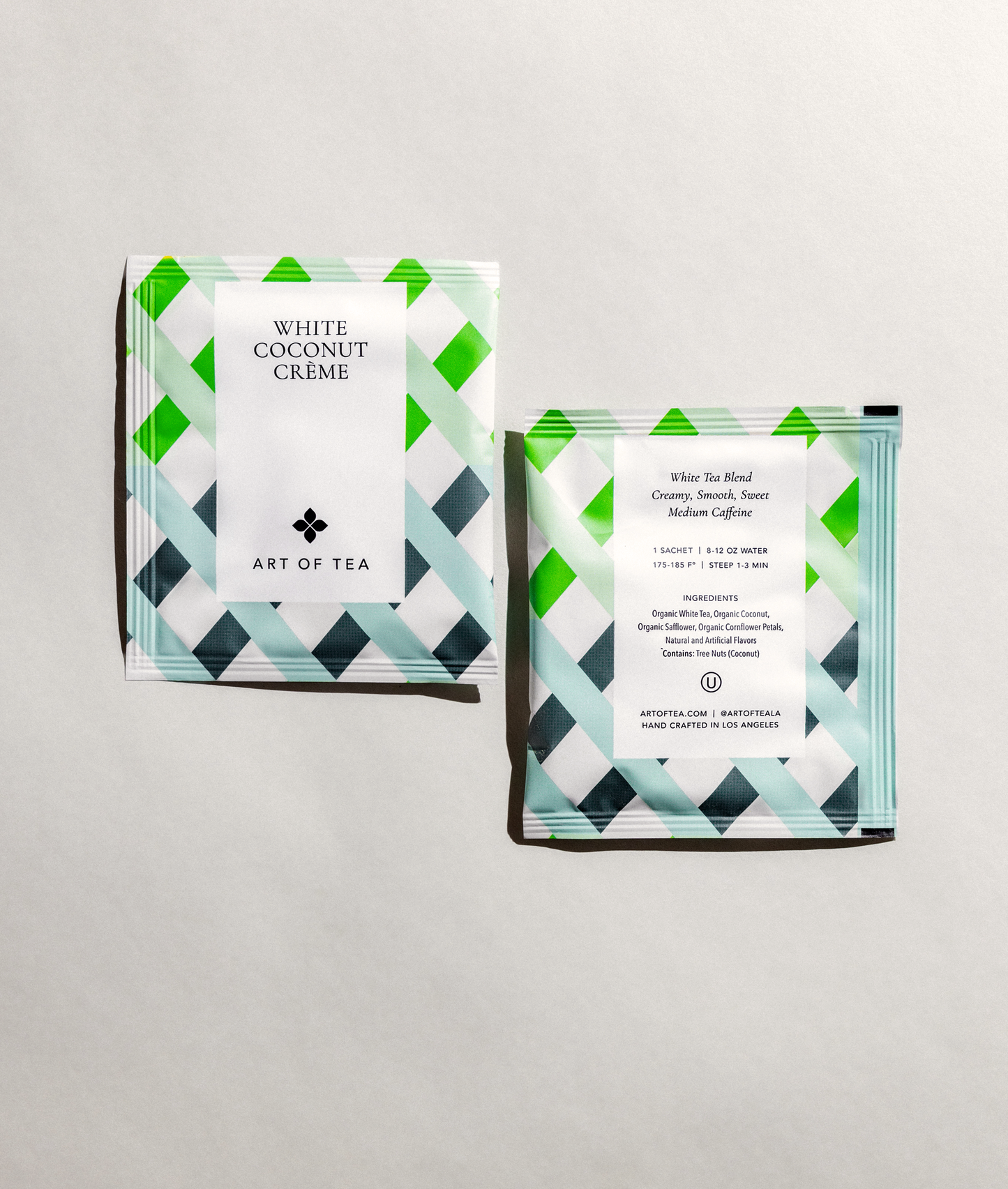 White Coconut Crème Eco Teabag Sachets