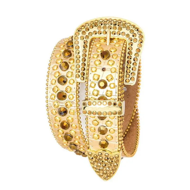 Crystal Statement Western Belt.