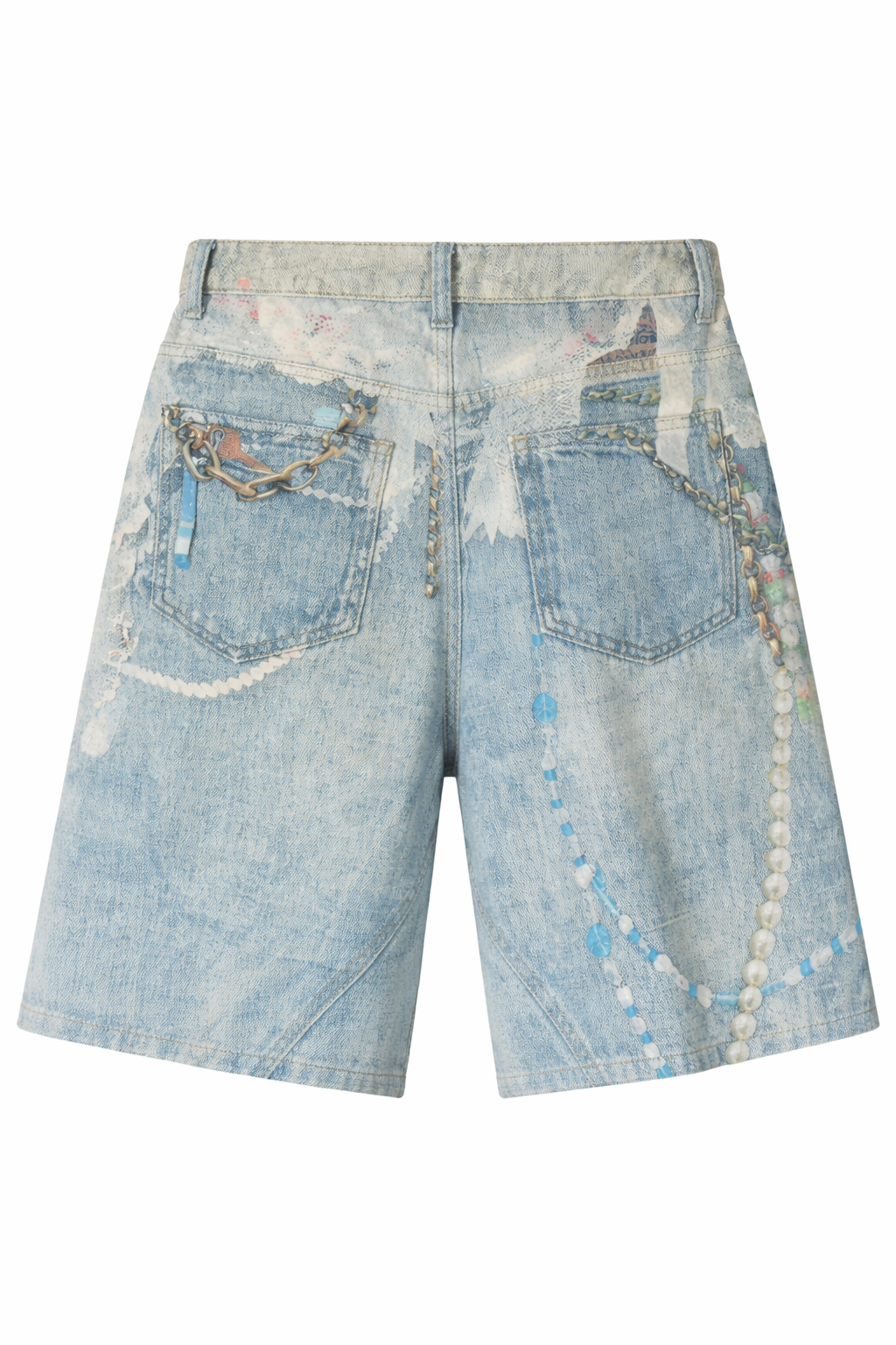 Faded Pearl Shorts