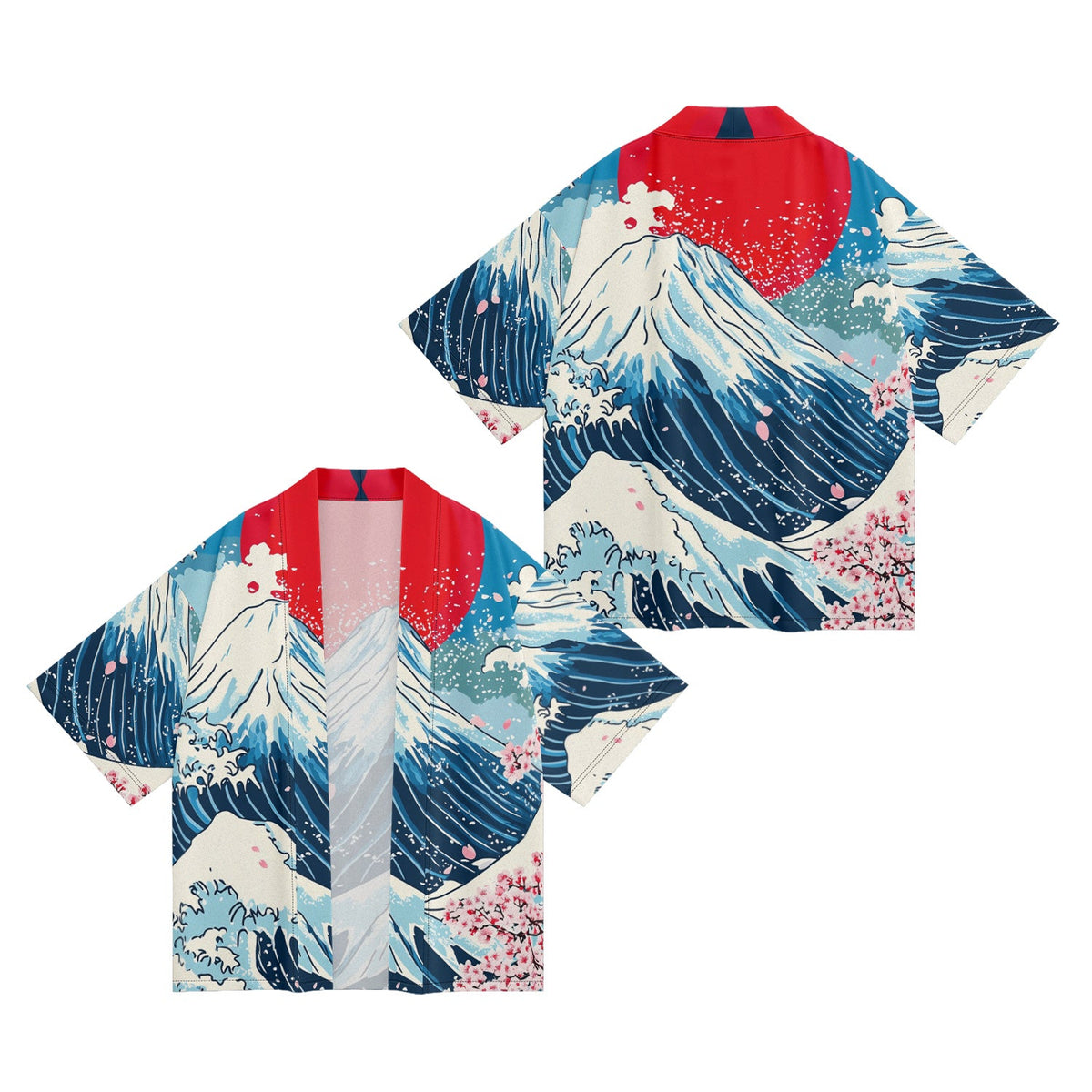 Fuji Waves Kimono