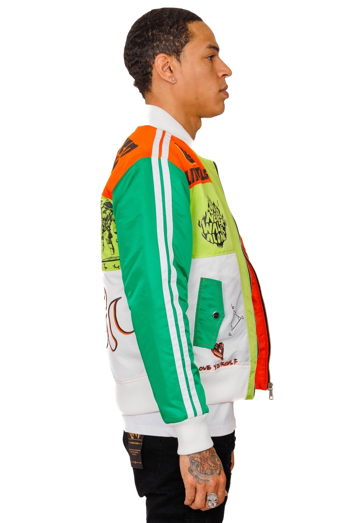 Bruna Padded Bomber Jacket