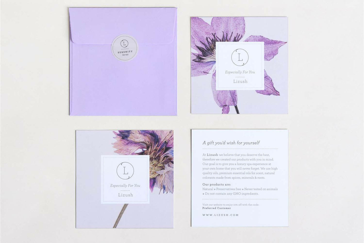 Bridal Shower - Bridesmaids Natural Spa Gift Set