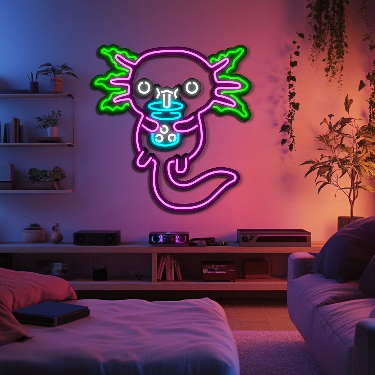 Axelot Metal Neon Wall Art