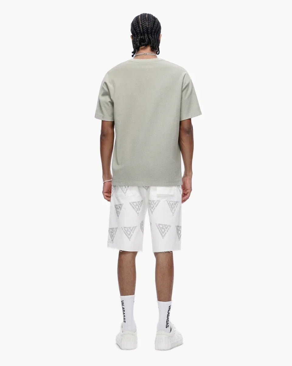 Palace Rhinestone Shorts | White