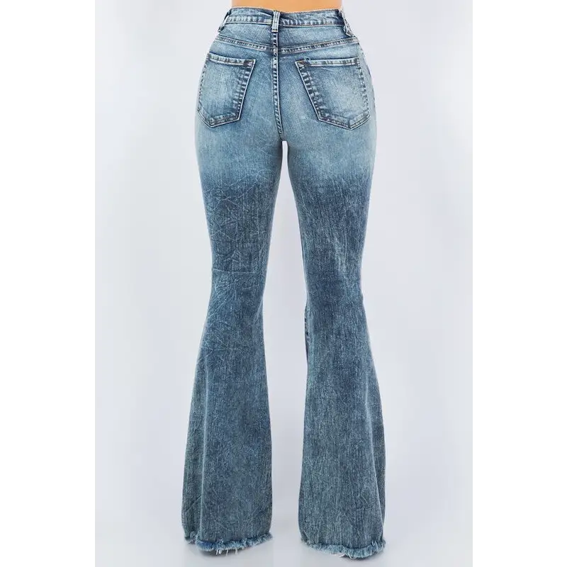 Storm Bell Bottom Jean.