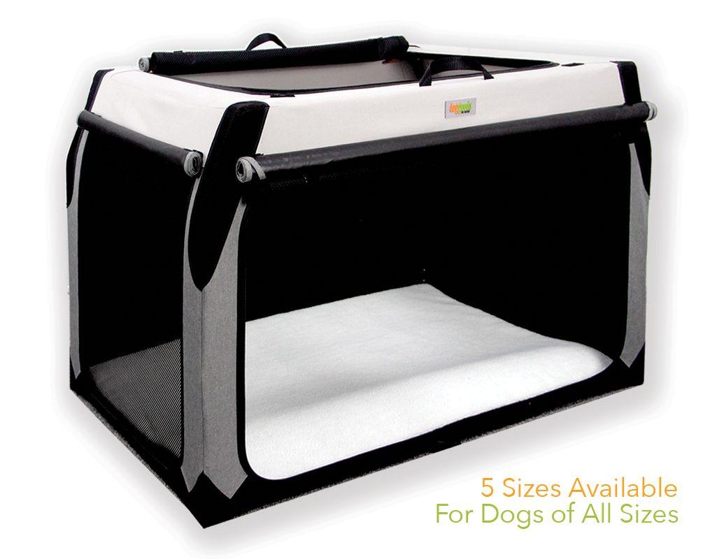 The Foldable Travel Dog Crate