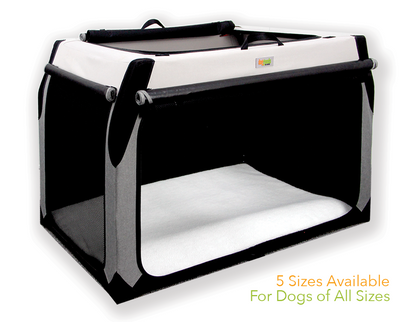 The Foldable Travel Dog Crate