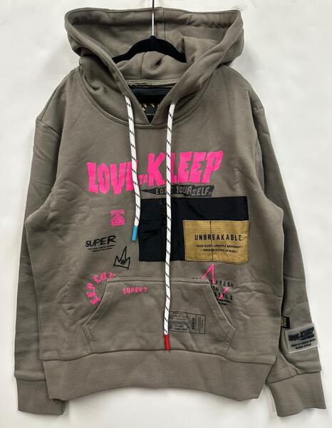 French Terry Fleece Hoodie