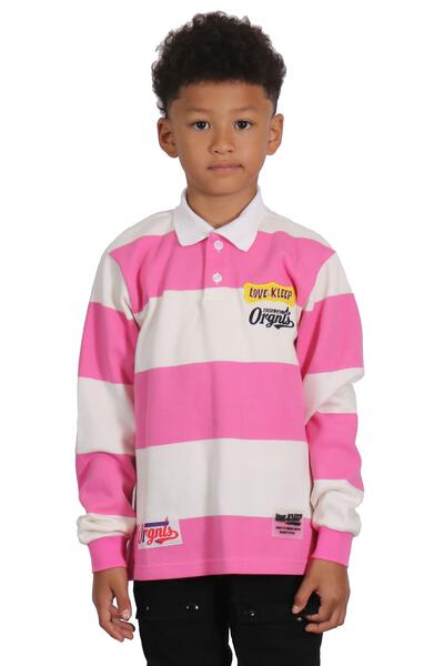 Long Sleeve Polo Shirt With Heavy Embroidery Works (PHRESH)
