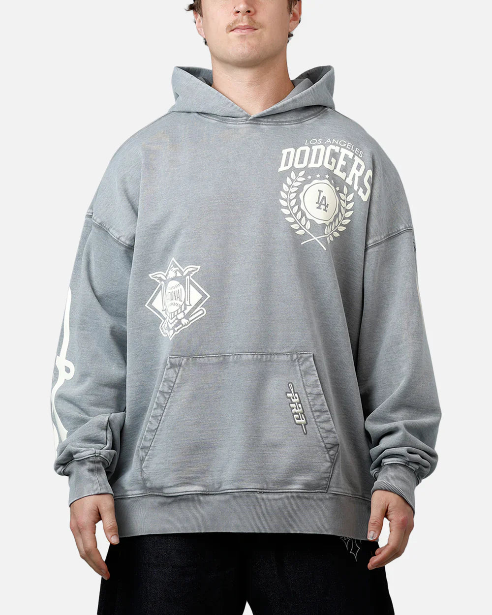 LA Dodgers Street Team Hoodie | Washed Grey