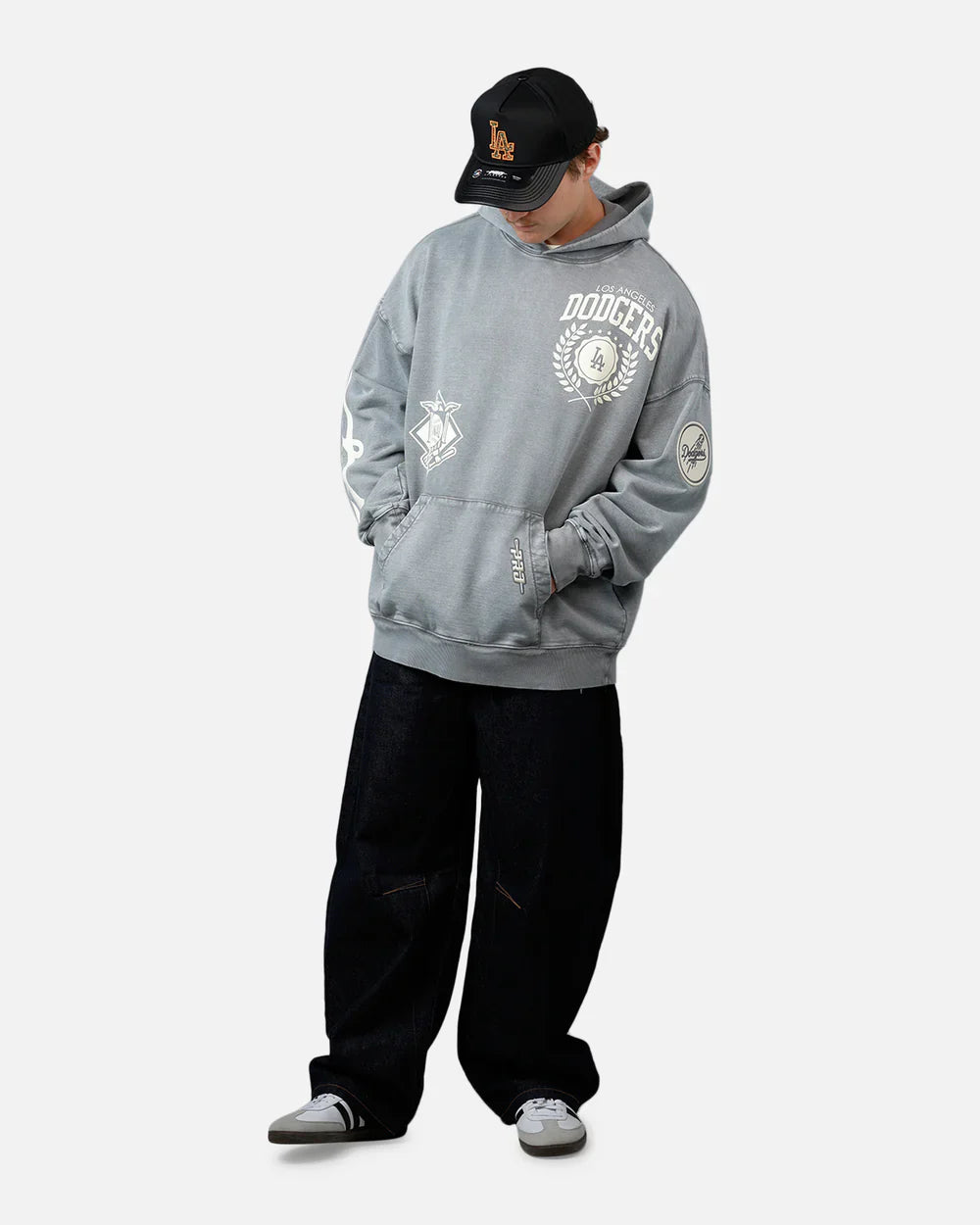 LA Dodgers Street Team Hoodie | Washed Grey
