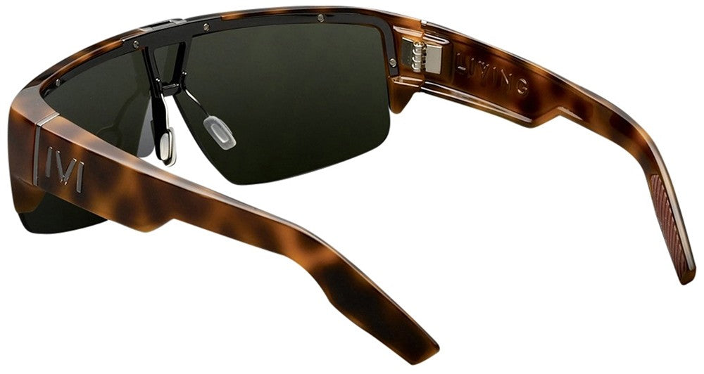 Living - Polished Classic Tortoise / Green Grey Lens
