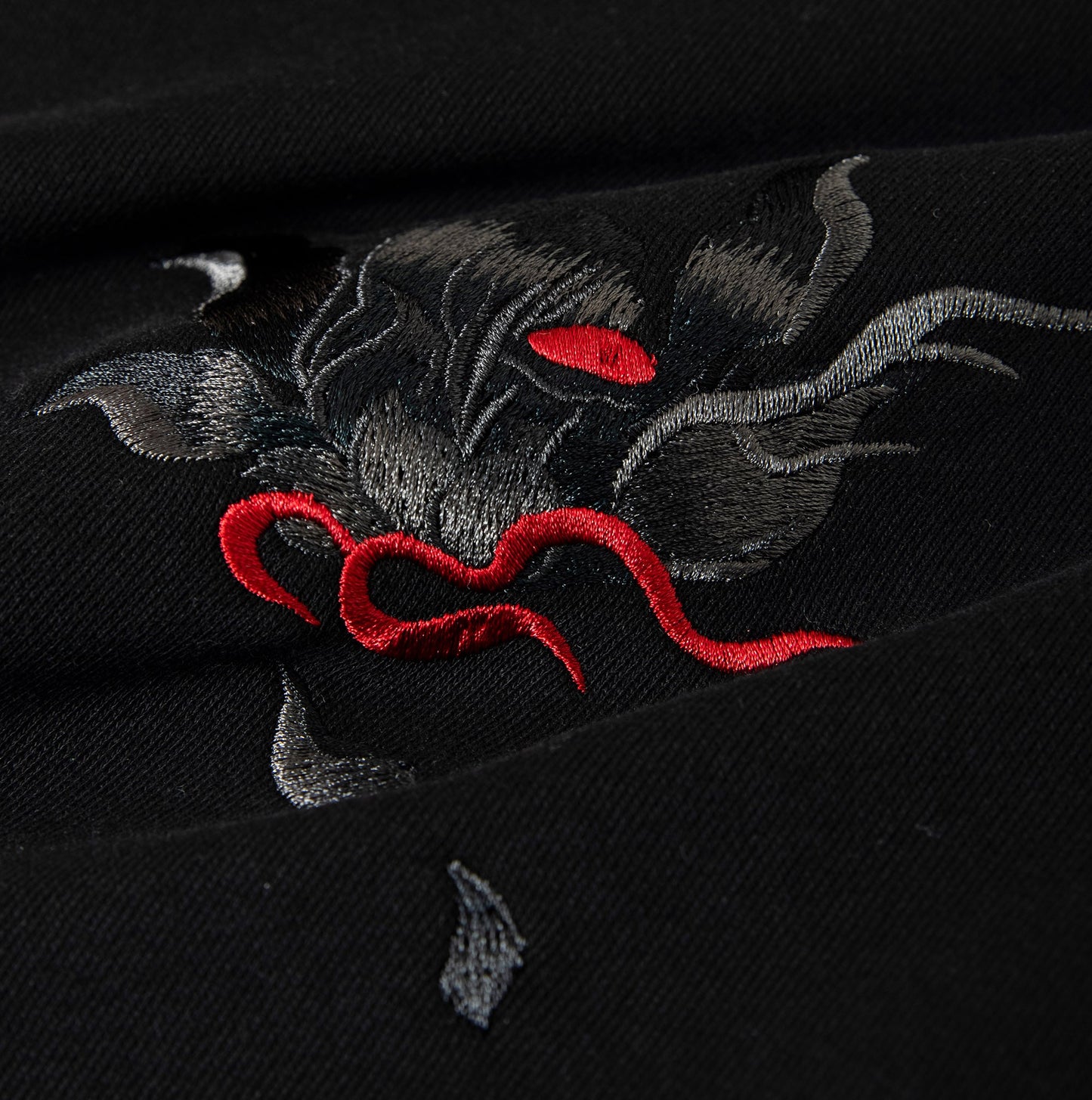 Reindeer Embroidery Hoodie