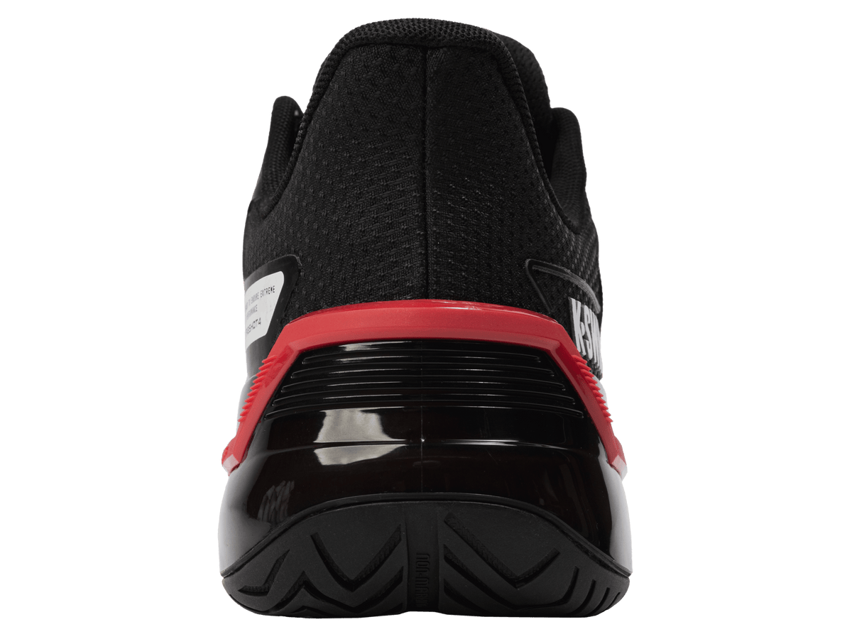 K-Swiss Men's Ultrashot 4 Court Shoes – White/Black/Mars Red