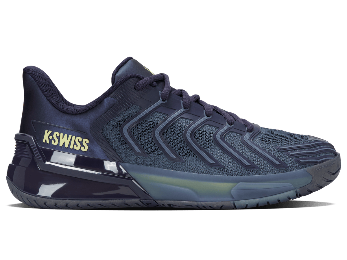 K-Swiss Men's Ultrashot 4 Court Shoes – Vintage Indigo/Naval Academy/Luminary Green