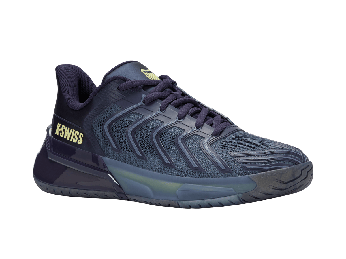 K-Swiss Men's Ultrashot 4 Court Shoes – Vintage Indigo/Naval Academy/Luminary Green