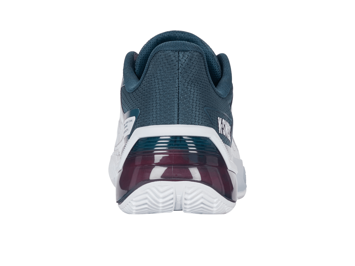 K-Swiss Men's Ultrashot 4 Clay Tennis Shoes – White/Stargazer/Neon Blaze