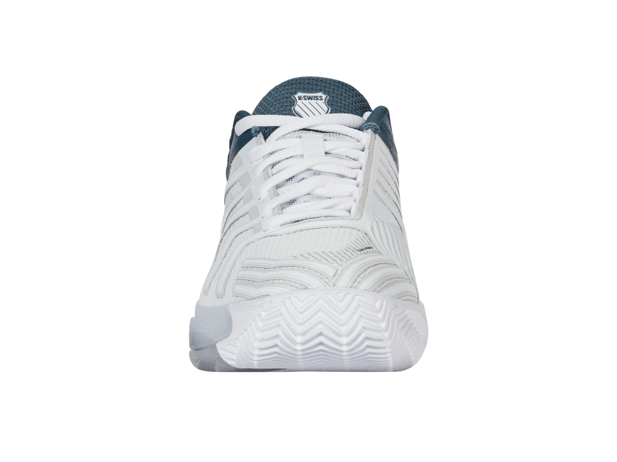 K-Swiss Men's Ultrashot 4 Clay Tennis Shoes – White/Stargazer/Neon Blaze