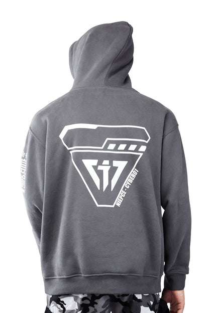 Cyber01 Hoodie | Grey