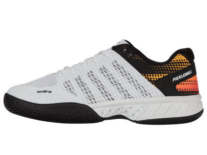 K-Swiss Men's Express Light Pickleball Shoes – White/Daffodil