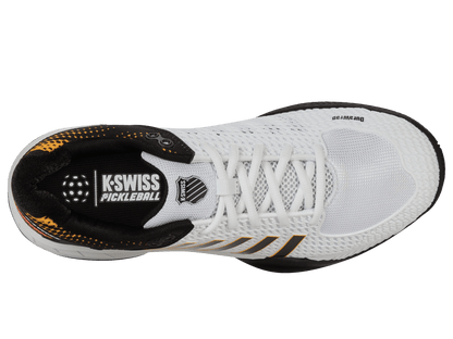 K-Swiss Men's Express Light Pickleball Shoes – White/Daffodil