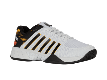 K-Swiss Men's Express Light Pickleball Shoes – White/Daffodil