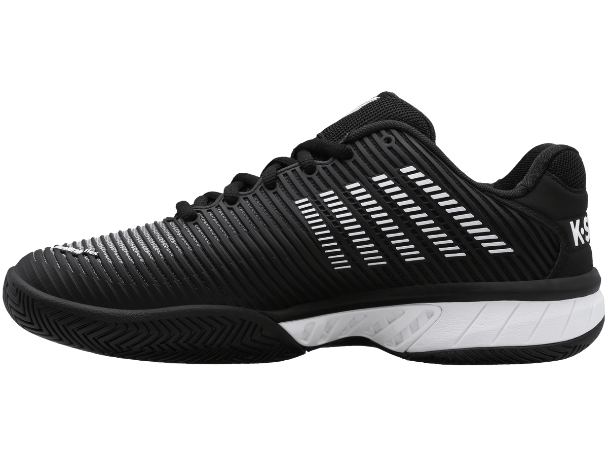 K-Swiss Men's Hypercourt Express 2 Court Shoes – Black/White/High Rise
