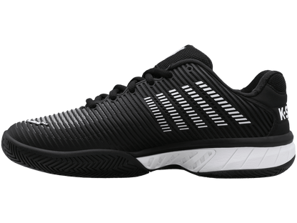 K-Swiss Men's Hypercourt Express 2 Court Shoes – Black/White/High Rise