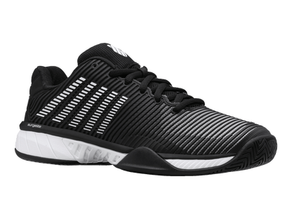 K-Swiss Men's Hypercourt Express 2 Court Shoes – Black/White/High Rise