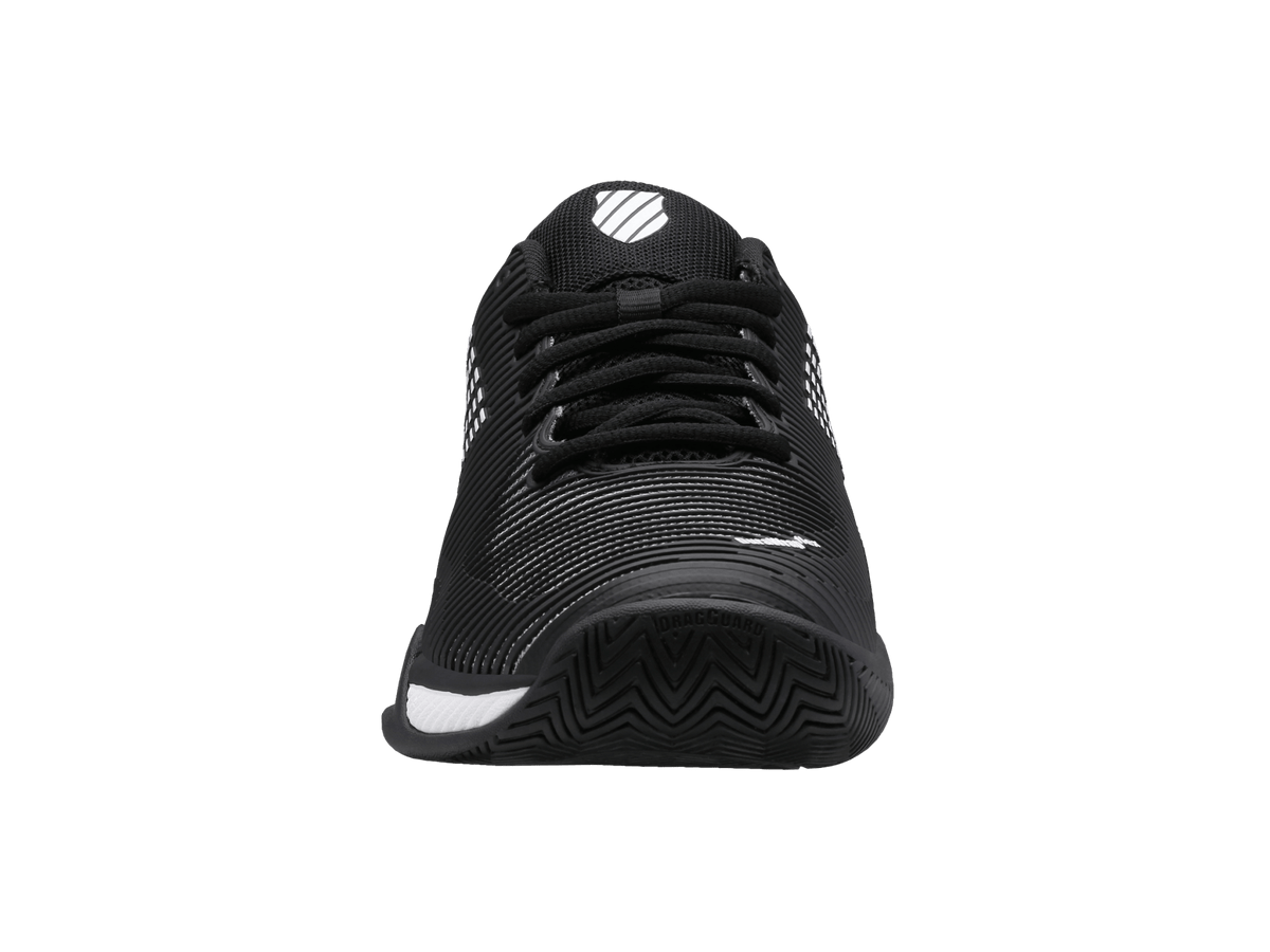 K-Swiss Men's Hypercourt Express 2 Court Shoes – Black/White/High Rise